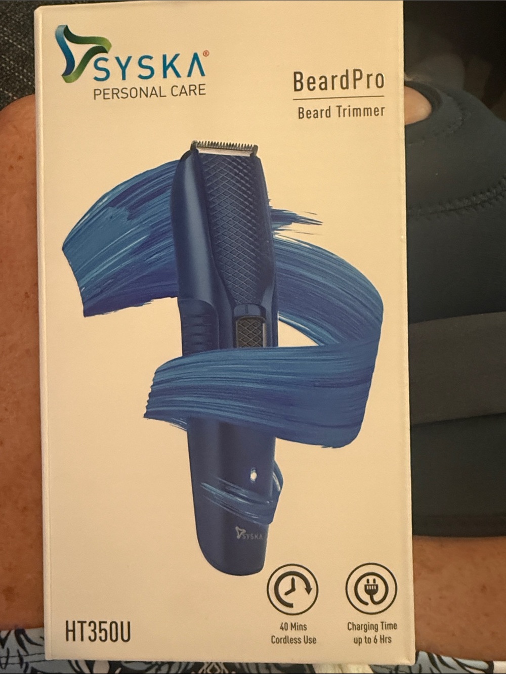 BeardPro HT350U Blue Beard Trimmer